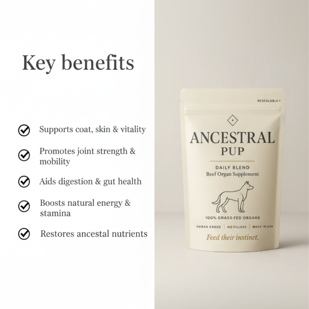 Ancestral Pup Beef Organs Powder